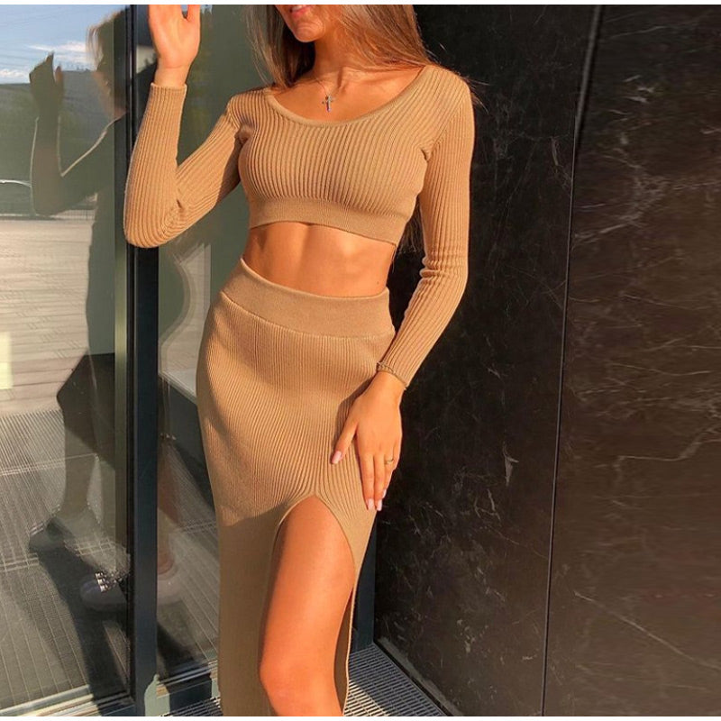 The Lucille - Two Piece Knit Set